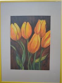 Žluté tulipány