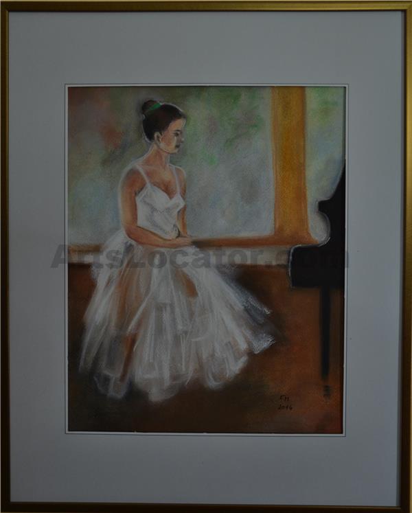 Baletka u klavíru