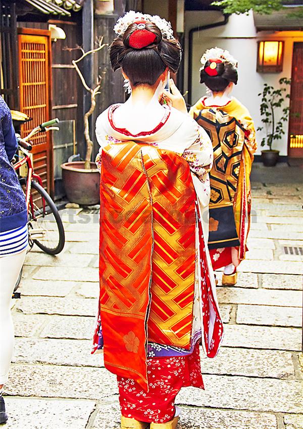 Gejša, tradice a umění, Japonsko