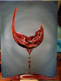 Glass of wine