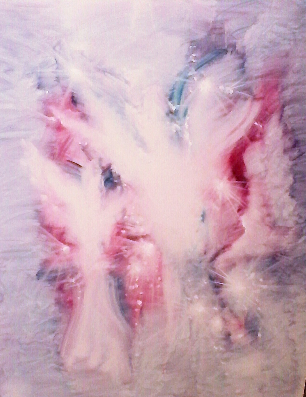 Obraz ze série meditací k Andělům. Vypracováno 2015